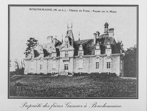 Old picture of the castle